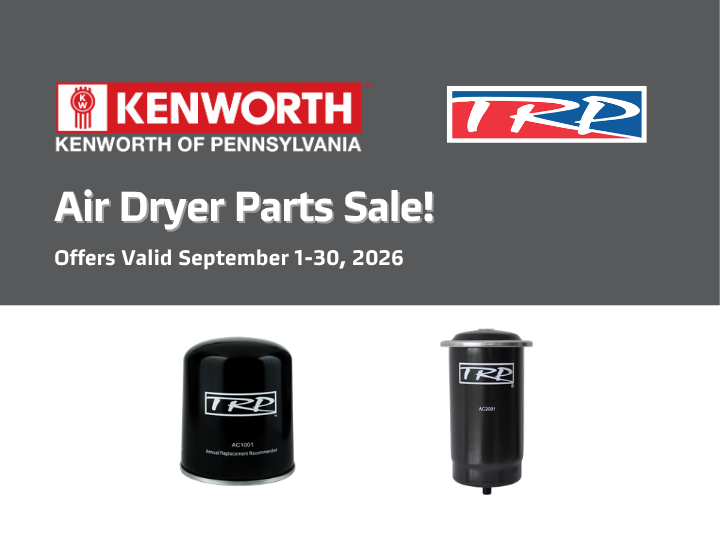 TRP Air Dryer Parts Sale Flyer