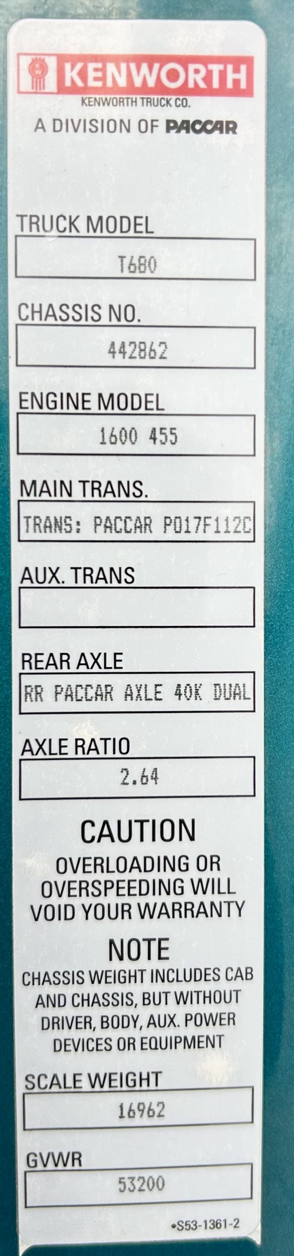 2021 KENWORTH T680 PD442862-09 2021 KENWORTH T680 PD442862-09