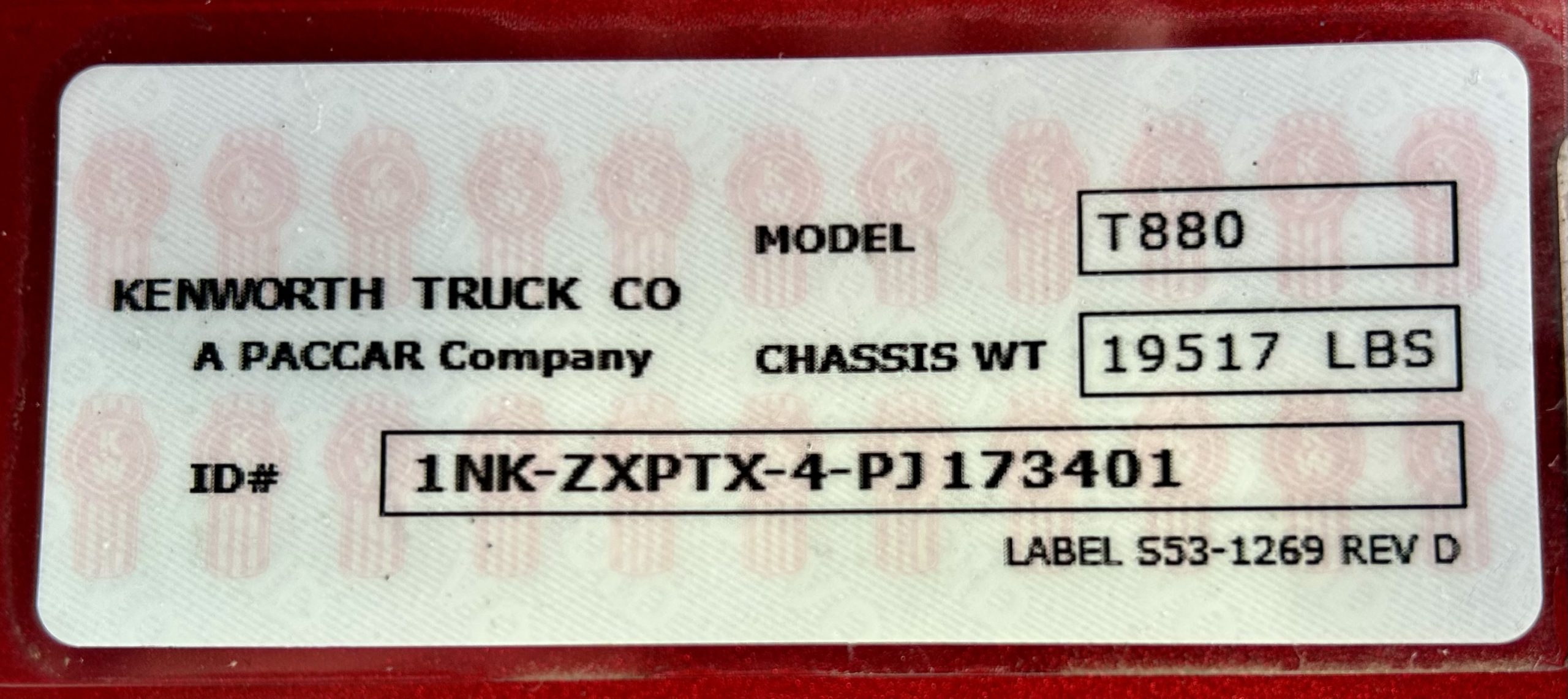 2023 KENWORTH T880 TC173401-12 2023 KENWORTH T880 TC173401-12