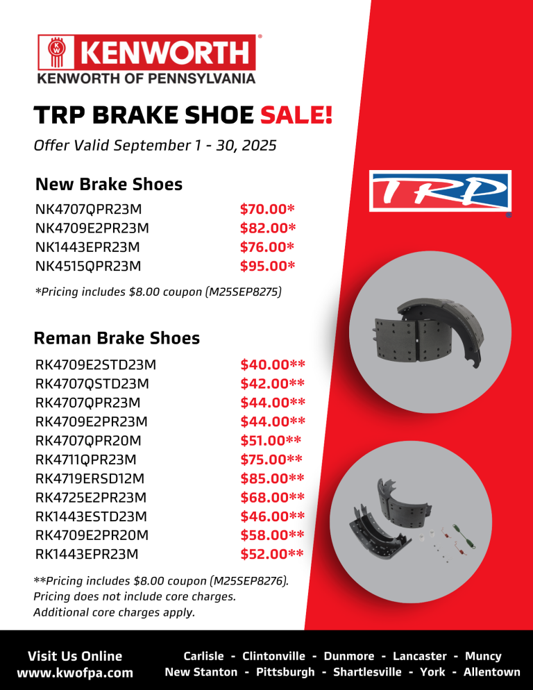 TRP Brake Shoe Sale