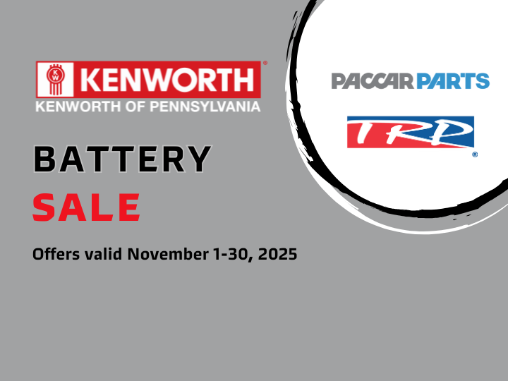 TRP & Paccar Parts Battery Sale