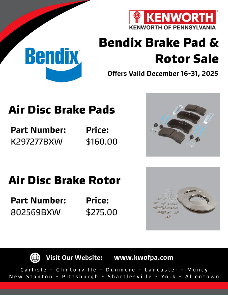 Bendix Brake Pad & Rotor Sale