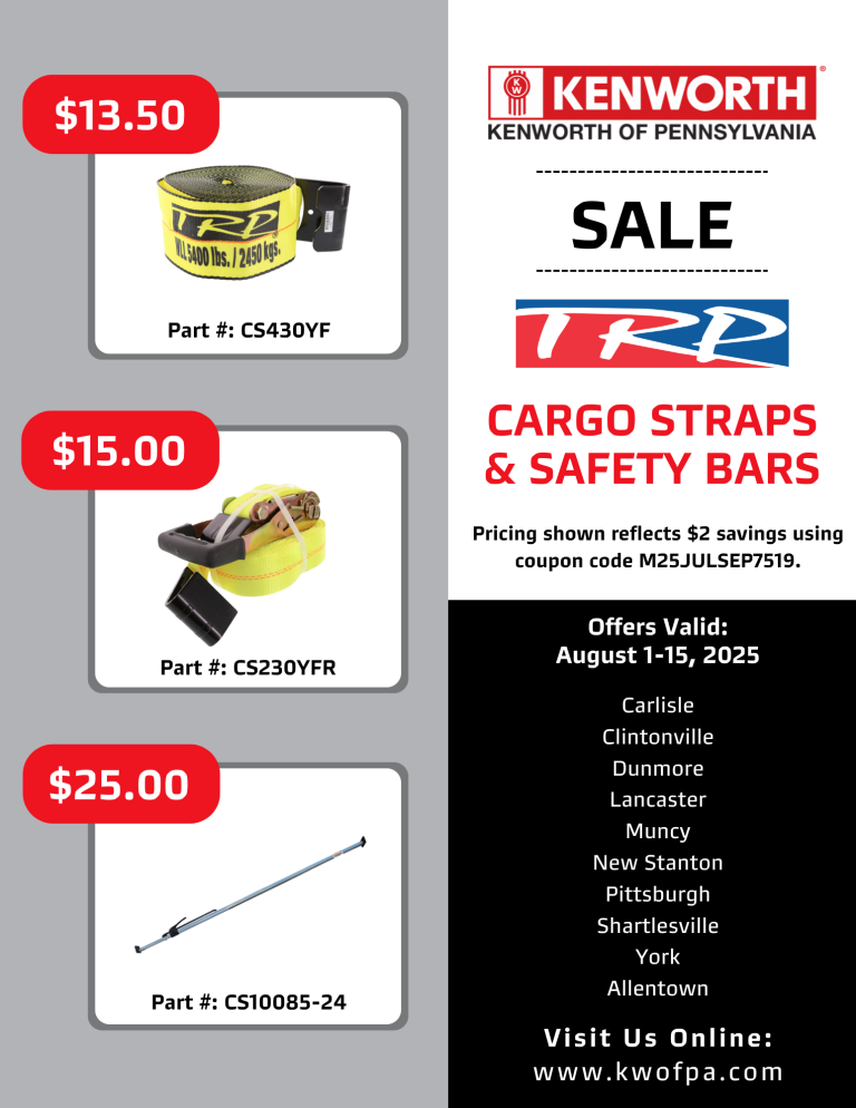 TRP Cargo Strap & Safety Bar Sale