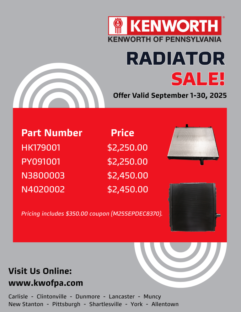 Radiator Sale_September 2025