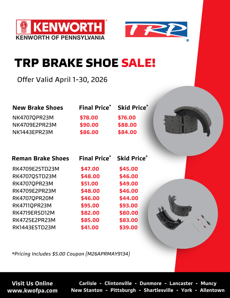 TRP Brake Shoe Sale