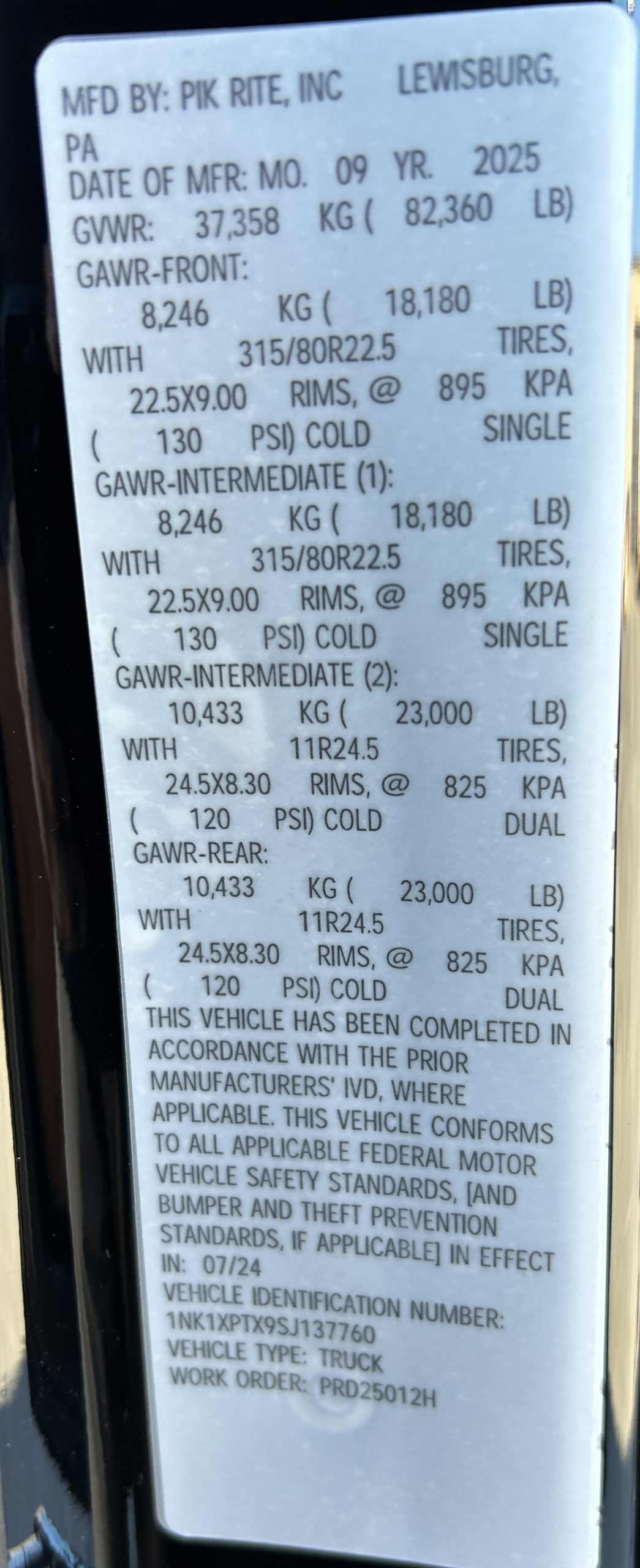 2025 KENWORTH W990 KC137760-13 2025 KENWORTH W990 KC137760-13