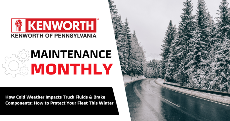 How Cold Weather Impacts Truck Fluids & Brake Components