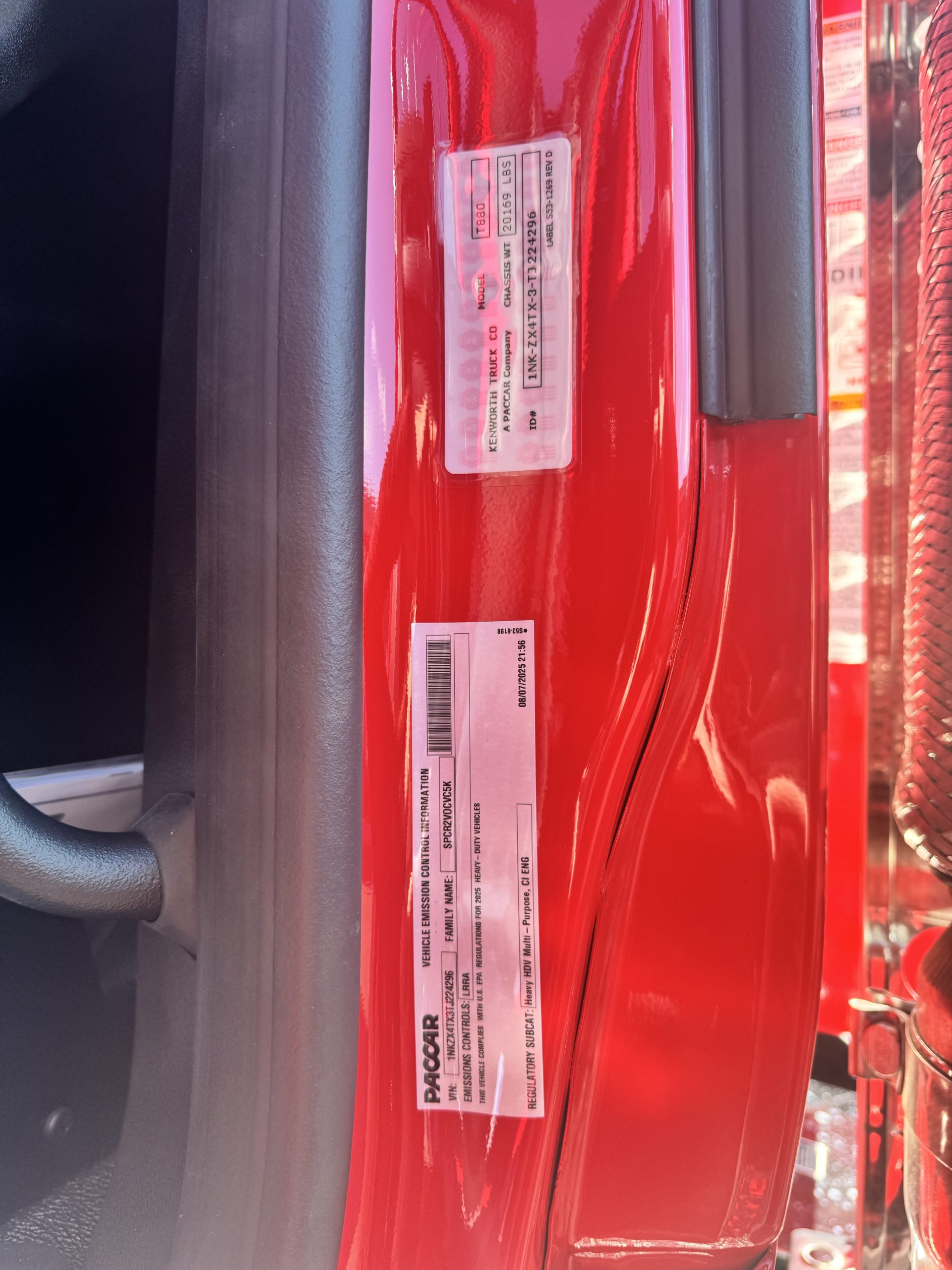 2026 KENWORTH T880 KN224296-09 2026 KENWORTH T880 KN224296-09