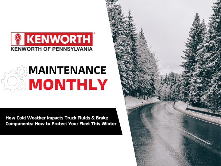How Cold Weather Impacts Truck Fluids & Brake Components