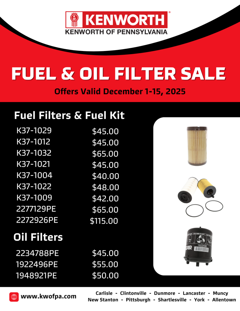 Fuel & Oil Filter Sale Flyer