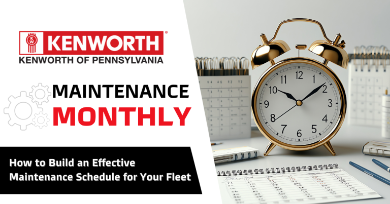 How To Build An Effective Maintenance Schedule