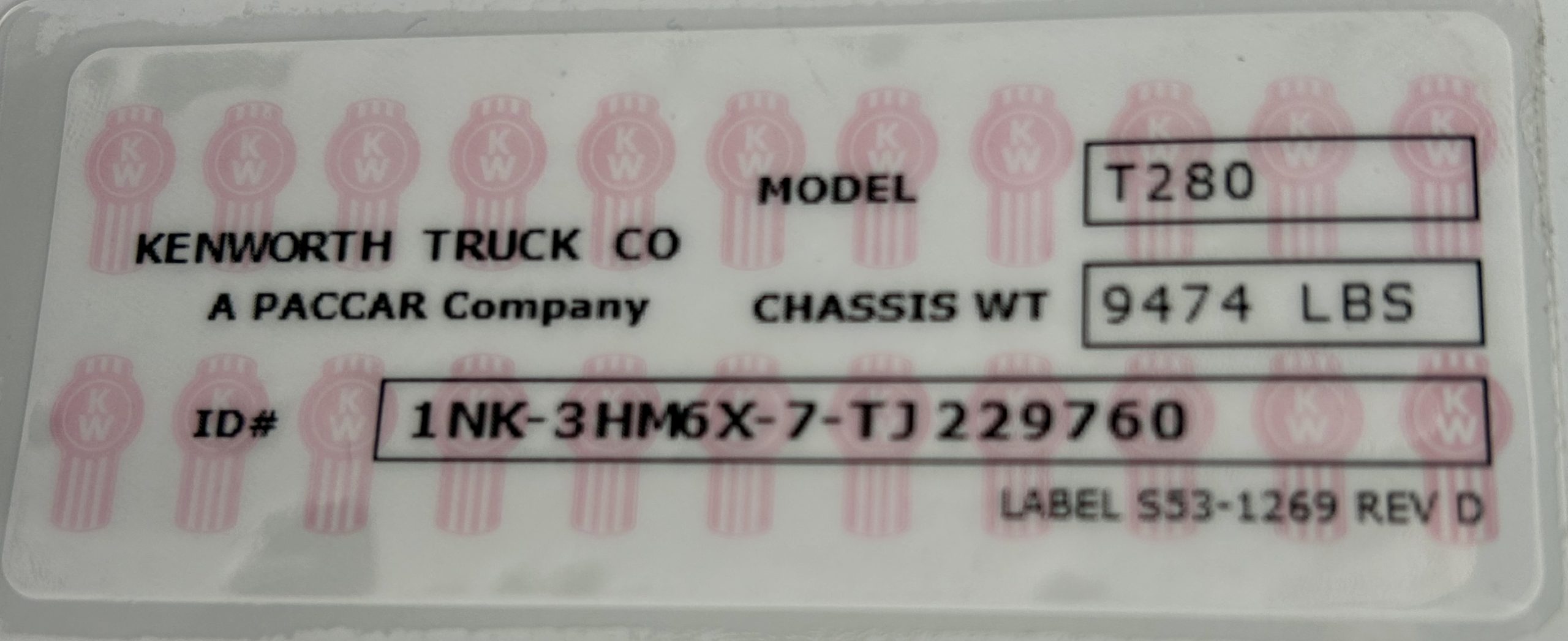 2026 KENWORTH T280 KC229760-12 2026 KENWORTH T280 KC229760-12