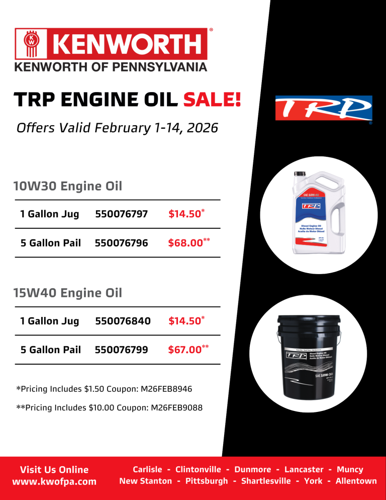 TRP Engine Oil Sale Flyer_February 2026