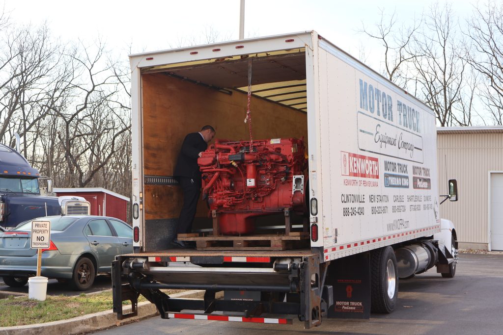 Cummins X15 Engine Donation Dauphin County Technical School