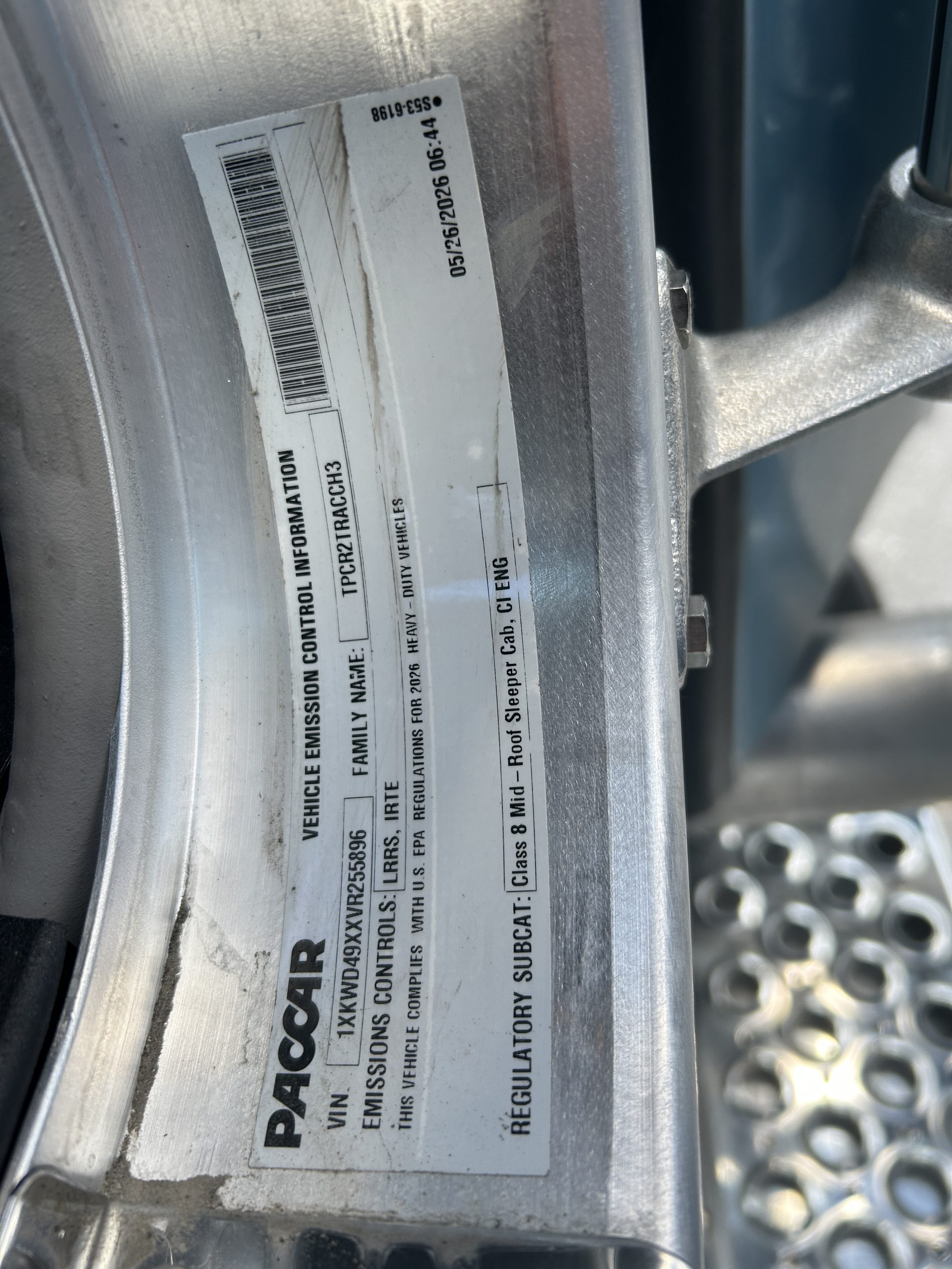 2027 KENWORTH W900 KM255896-15 2027 KENWORTH W900 KM255896-15