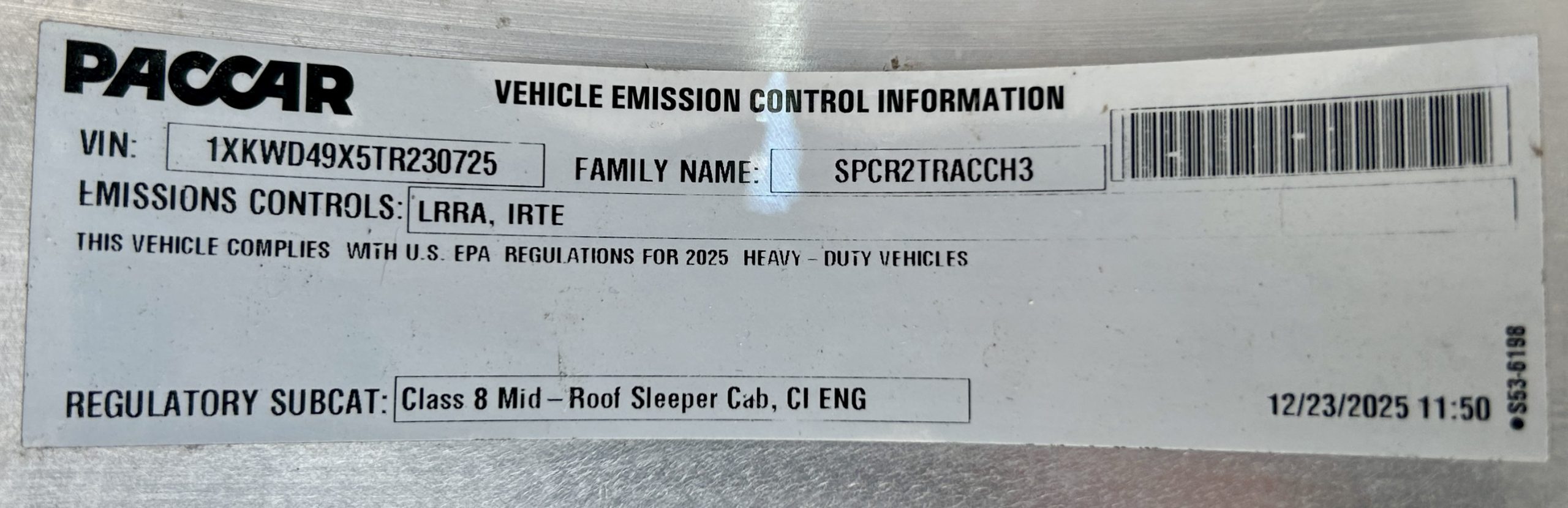 2026 KENWORTH W900L KN230725-12 2026 KENWORTH W900L KN230725-12