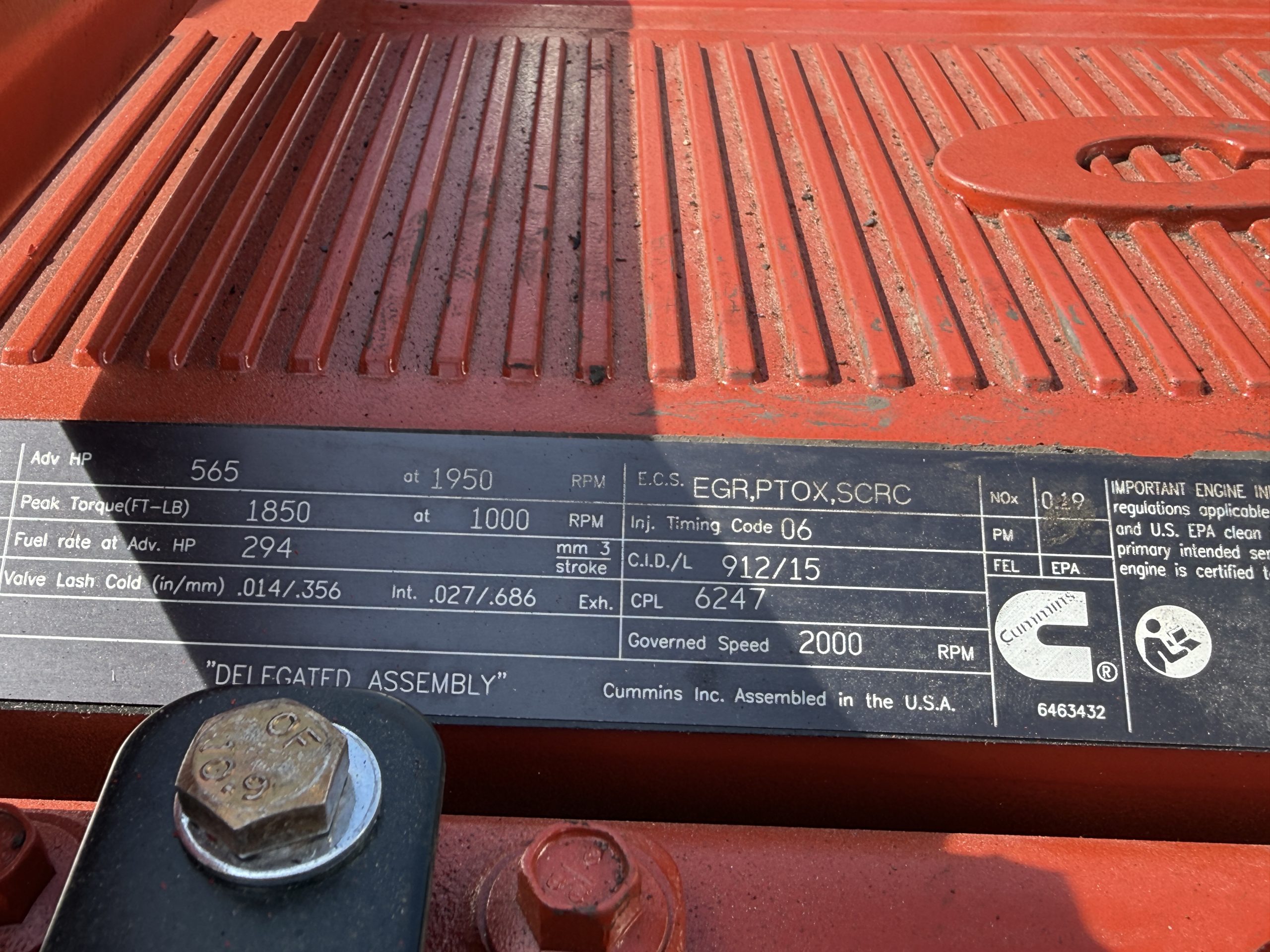 2027 KENWORTH W900 KD255929-11 2027 KENWORTH W900 KD255929-11