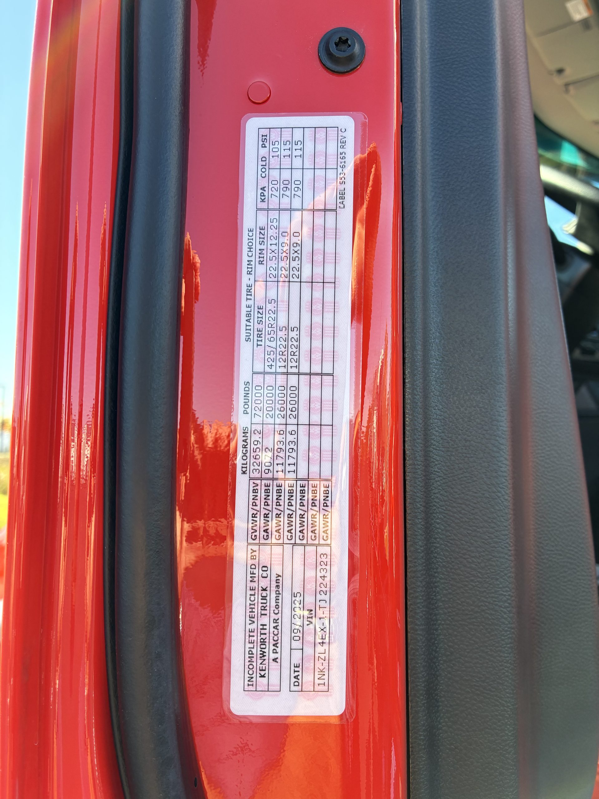 2026 KENWORTH T880 KD224323-13 2026 KENWORTH T880 KD224323-13